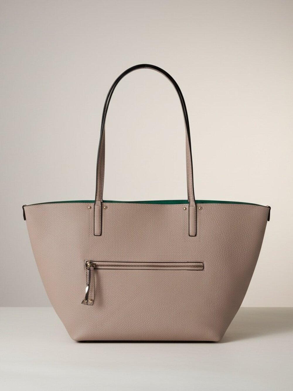 ALDO Beige Faux Leather Tote Bag - Picture 2 of 6
